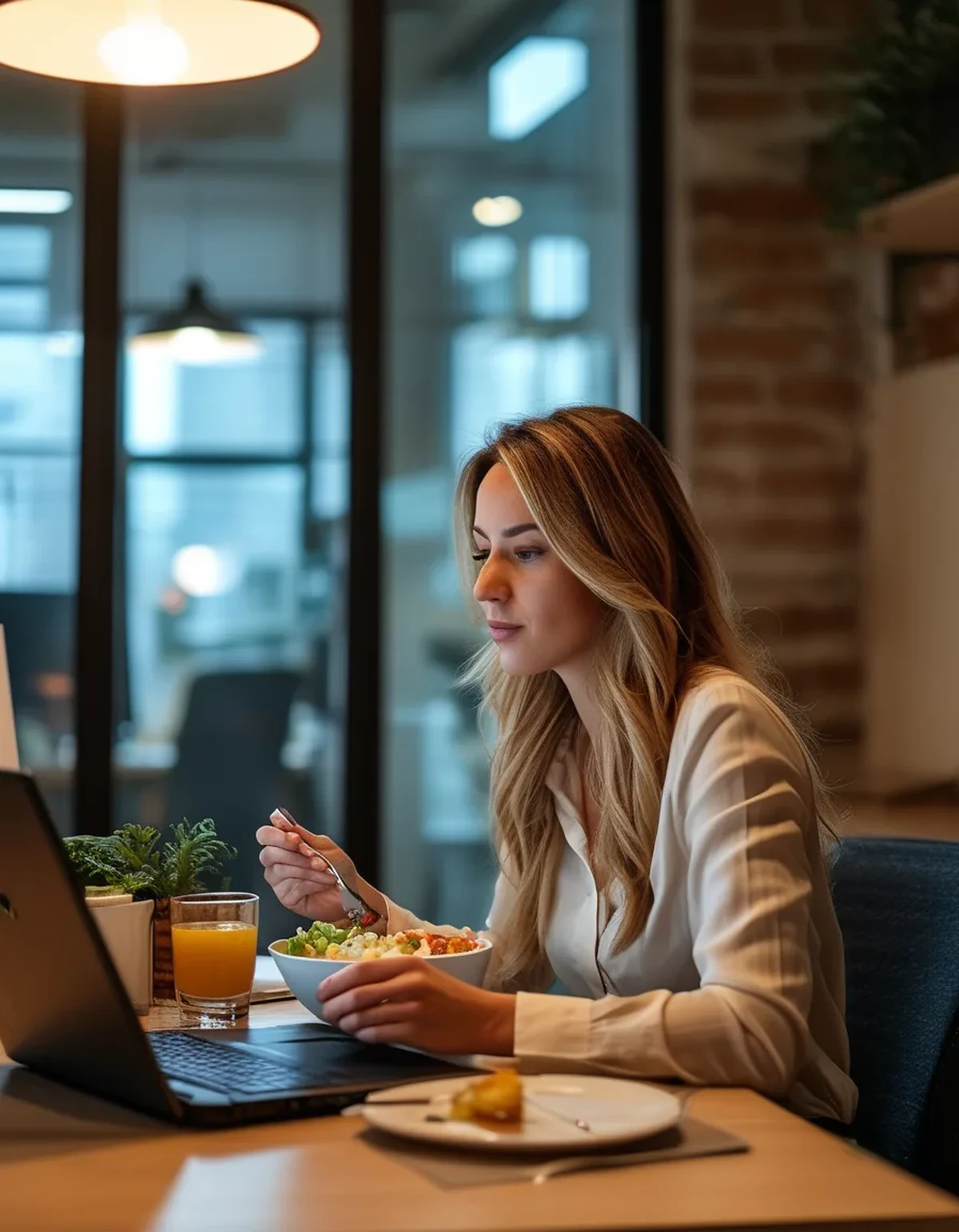Does Eating Lunch While Staring at a Screen Actually Affect Digestion?