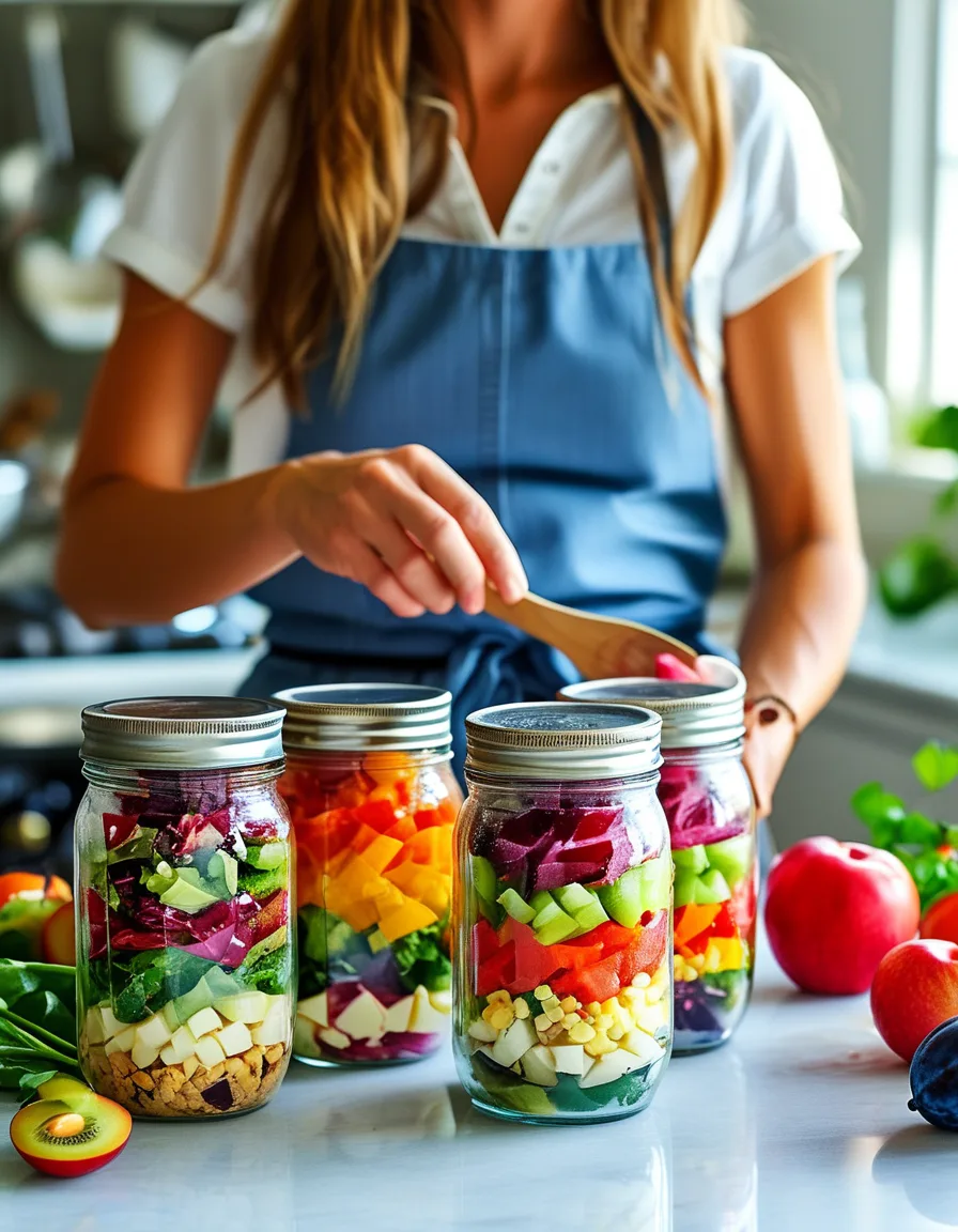 Mason Jar Salads for Desk Lunch: How to Build One That Isn't Sad or Soggy